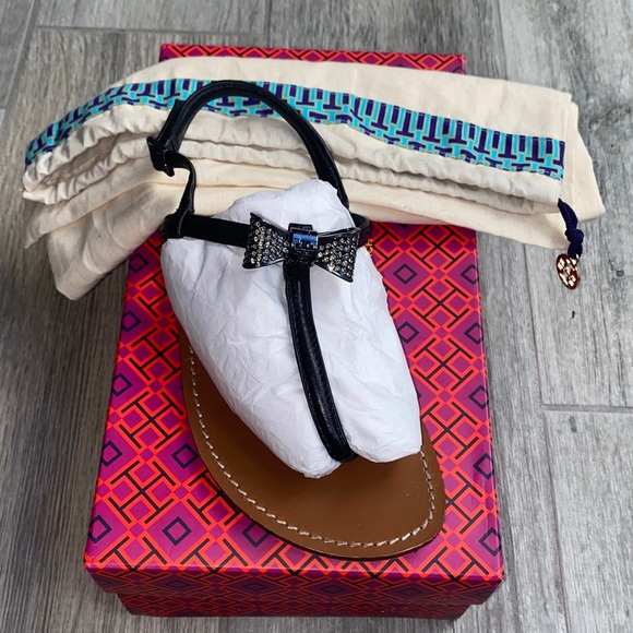 π π€ NWOT TORY BURCH sandals w/ rhinestone sz10 π©Ά - Picture 3 of 16